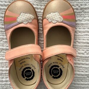 Livie & Luca Peach Dress Shoes with Cloud Accent